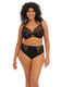 Namrah High Leg Brief in Jet
