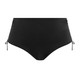 Plain Sailing Adjustable Bikini Swim Brief in Black