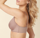 Tonya Chic Padded Bra in Dusty Rose