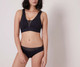 Harmony Wireless Sports Bra in Black