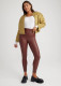 Faux Leather Shaping Leggings