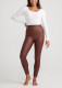 Faux Leather Shaping Leggings