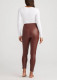Faux Leather Shaping Leggings