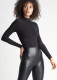 Madelyn Mock Neck Shaping Full Back Bodysuit