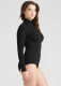 Madelyn Mock Neck Shaping Full Back Bodysuit