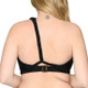 Wrapsody Bandeau Bikini Top in Black