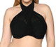 Wrapsody Bandeau Bikini Top in Black