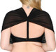 Wrapsody Bandeau Bikini Top in Black