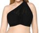 Wrapsody Bandeau Bikini Top in Black
