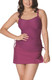 Jetty Balcony Tankini Swim Top in Berry SALE NORMALLY $78