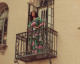 Satin Caftan in Summer Shadows