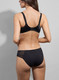 Léïa Seamless Full Cup Bra in Noir