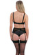 Aurelia Suspender Garter Belt in Black