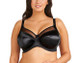 Keira Underwire Banded Bra in Black