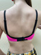 Sheer Mesh Dessous Sucre Full Coverage Bra in Pink/Black FINAL SALE (70% Off)