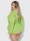 Shavon Lace & Chiffon Robe, Bralette & G-String 3pc Set in Lime Green
