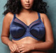 Keira Underwire Banded Bra in Ink