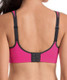 Air Control Delta Pad Sports Bra in Pink/Anthracite