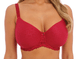 Ana Underwire Molded Spacer Bra in Red