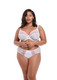 Matilda Underwire Plunge Bra in White (WHE)