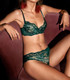 Marion Padded Bra in Dark Green FINAL SALE (50% Off)