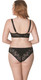 Vixen Padded Balcony Bra in Black/Almond FINAL SALE NORMALLY $60