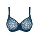 Léïa Seamless Full Cup Bra in Bleu Océan
