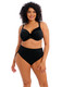 Plain Sailing Adjustable Bikini Swim Brief in Black