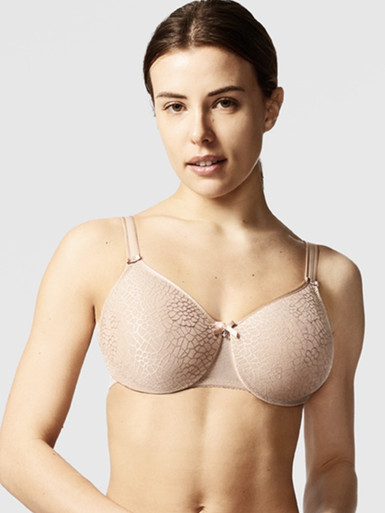 Chantelle C Ideal Contour Back Smoothing Bra Nude – Belle Mode Intimates
