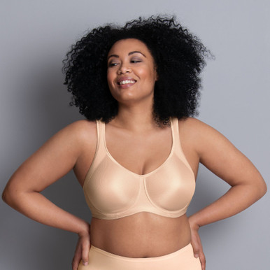 Anita Momentum Underwire Sports Bra in Desert - Busted Bra Shop