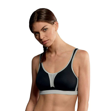 Anita Air Control Sports Bra in Pink/Anthracite