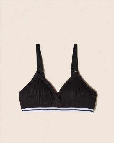 Cosabella Ana Tween Sweetheart Bralette in Black - Busted Bra Shop