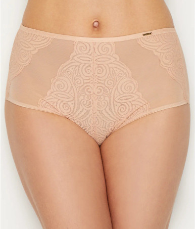 Chantelle Pyramide Lace Unlined Demi Bra in Nude Blush FINAL SALE (40% Off)