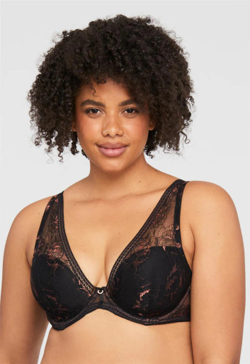 Montelle Enchanted Fashion Mystique Bra in Black/Pecan FINAL SALE