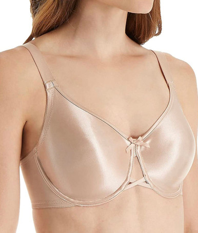 Va Bien Vintage Fit Unlined Minimizer Underwire Bra in Nude