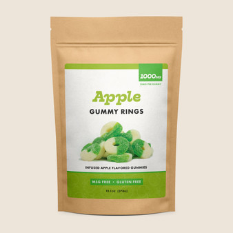 Gummy Rings - Apple - 1000mg
