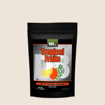 CBD Works D8 Tropical Fruits 500mg