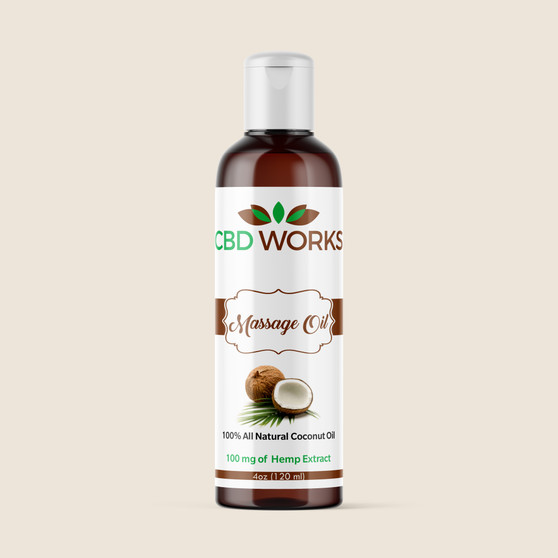 Massage Oil 100mg