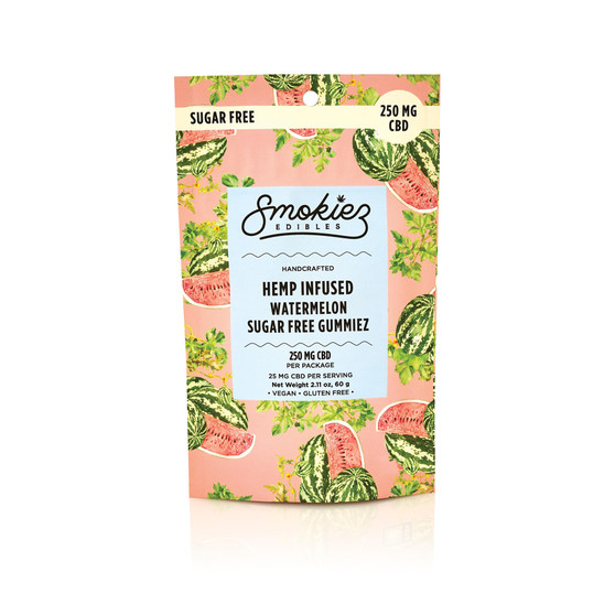 Smokiez Sugar Free Watermelon Gummiez 250mg