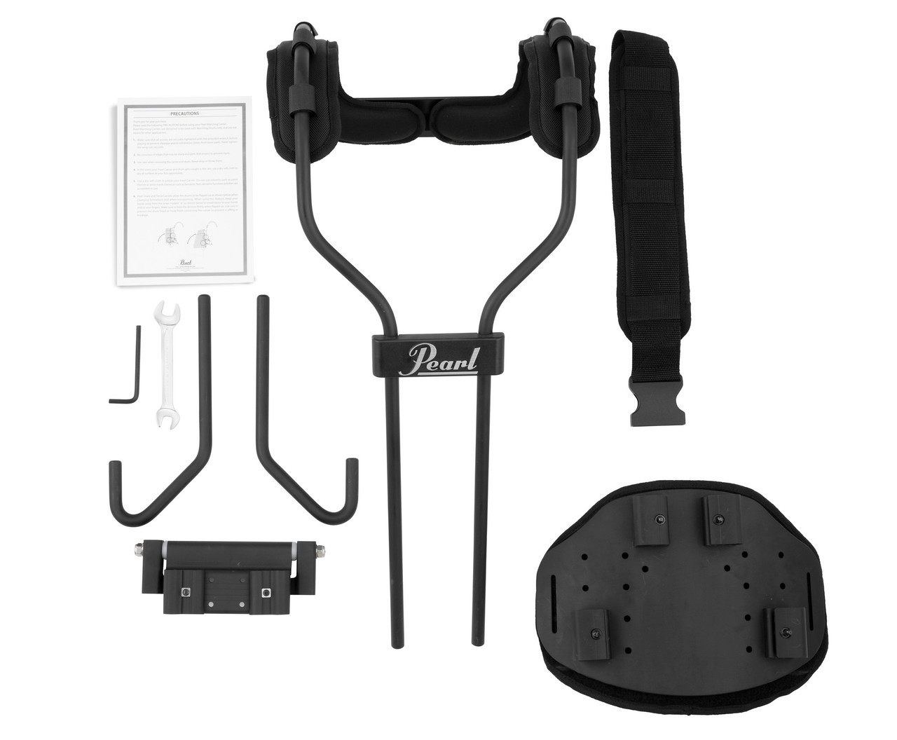 litmus Pearl harness￼ Pearl CXS2 Airframe Carrier for Marching Snare Drum