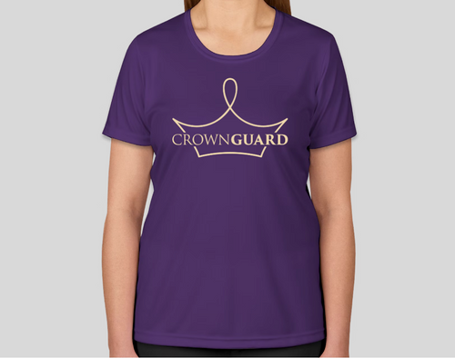 Crown Guard Women's Performance Tee(Purple)