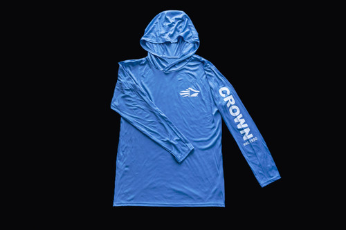 Hooded UPF Sun Shirt (Columbia Blue)