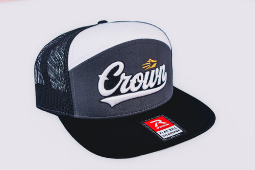 On Field Seven Panel Cap (Charcoal/Black)