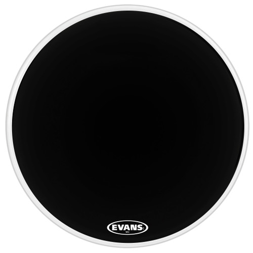 18" Evans MX2 Marching Bass Drum Head - Black