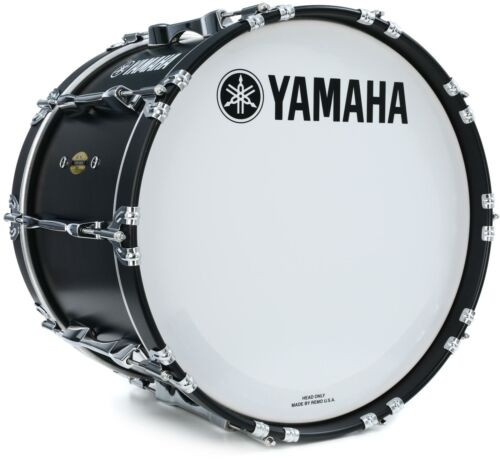 20" Yamaha 8300 Series Marching Bass Drum with Randall May ABS Bass Drum Carrier - NEW!