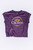 Ladies Relaxed Vintage Wash Tee (Plum)