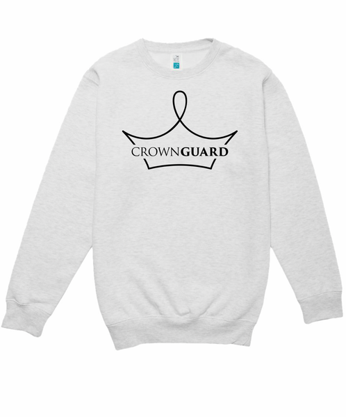 Crown Guard Unisex Crewneck Sweatshirt (Oatmeal Heather)