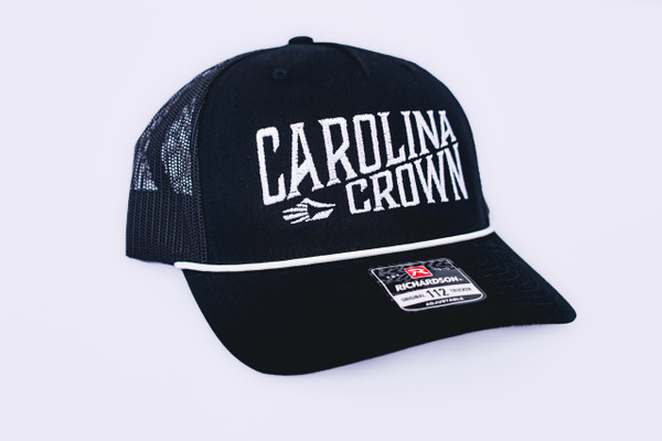 Rope Meshback Hat (Black/White)