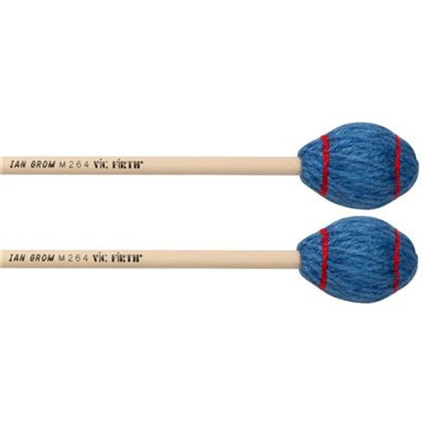 Vic Firth M264 Ian Grom Marimba Mallets - Hard