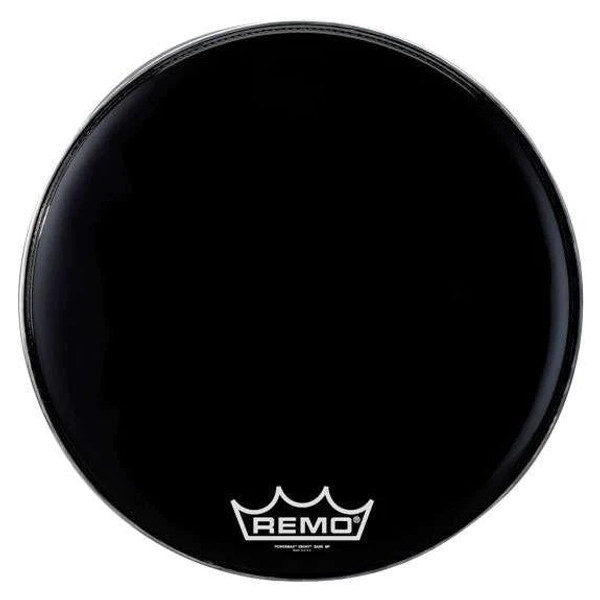Remo 16" Powermax Ebony Marching Bass Drum Head